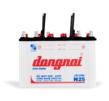 BÌNH ẮC QUY ĐỒNG NAI N25 12V 25AH