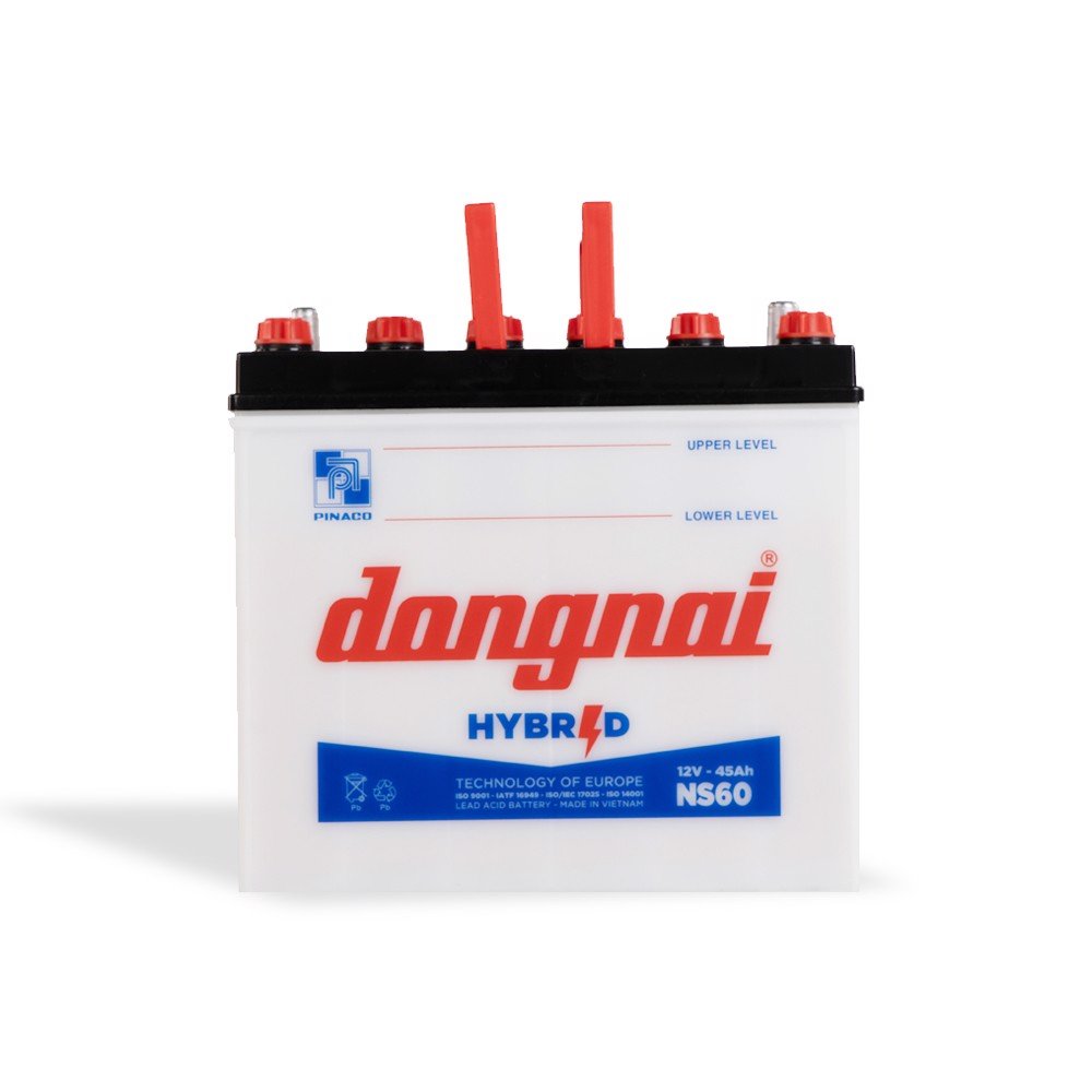 BÌNH ẮC QUY ĐỒNG NAI NS60 12V 45AH