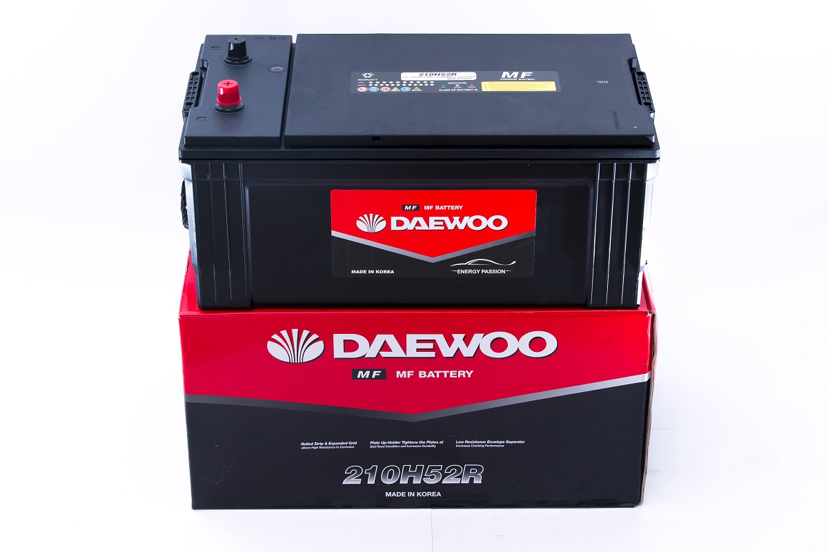 BÌNH ẮC QUY DAEWOO 210H52R 12V 200AH