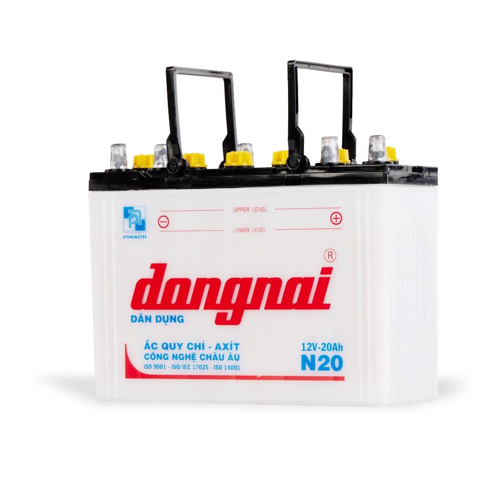 BÌNH ẮC QUY ĐỒNG NAI N20 12V 20AH