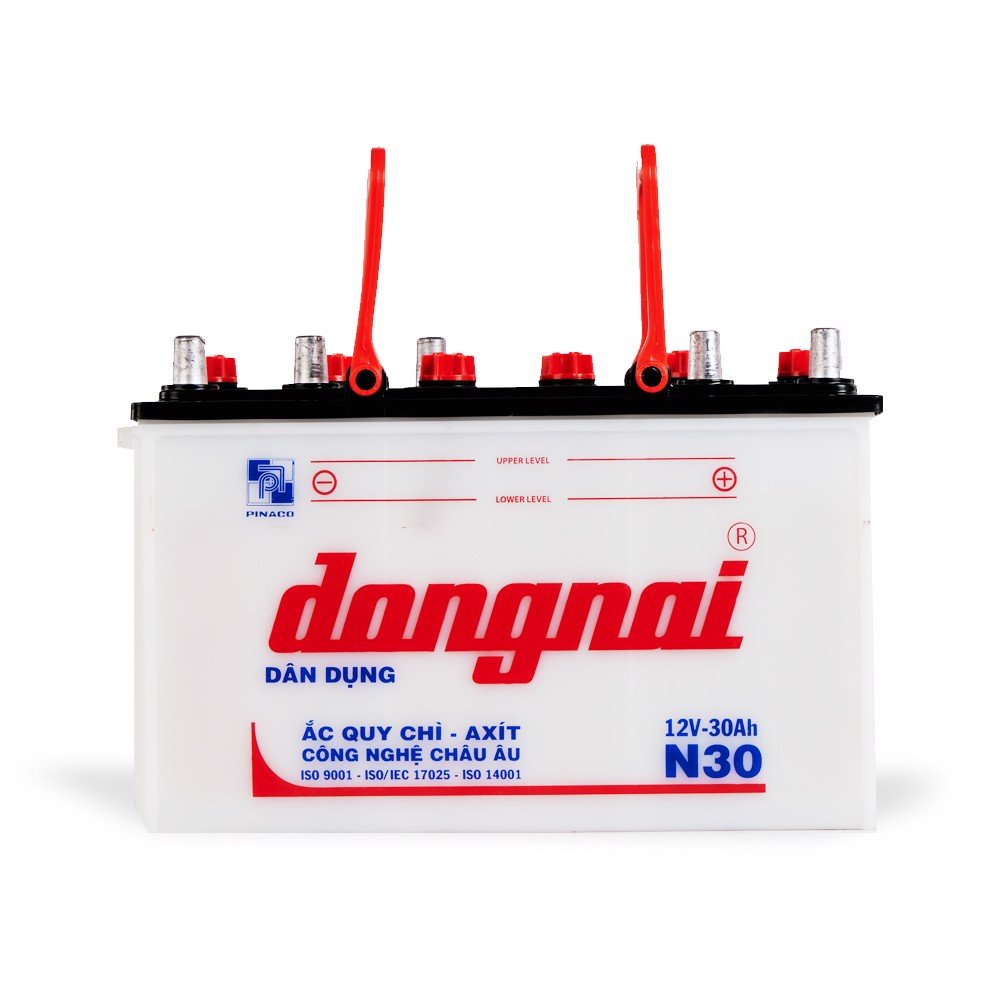 BÌNH ẮC QUY ĐỒNG NAI N30 12V 30AH