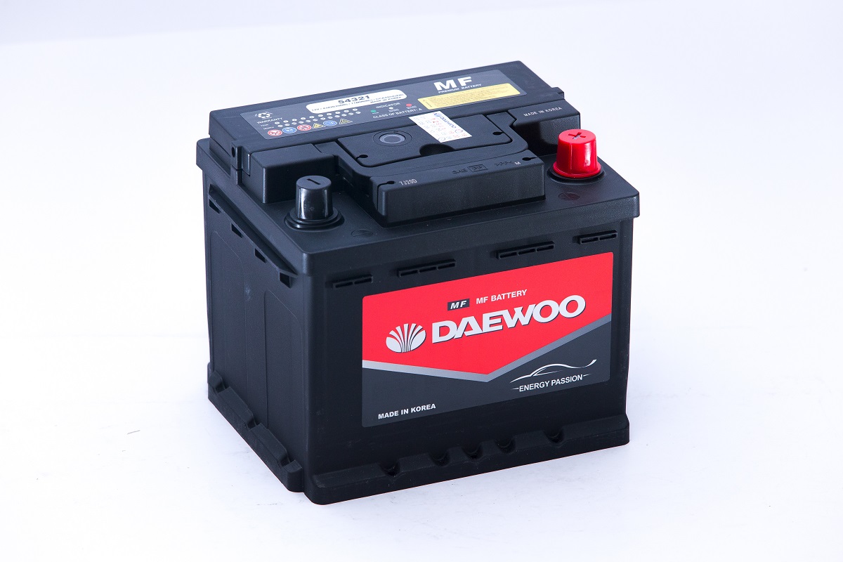  BÌNH ẮC QUY DAEWOO DIN 54321 12V 43AH