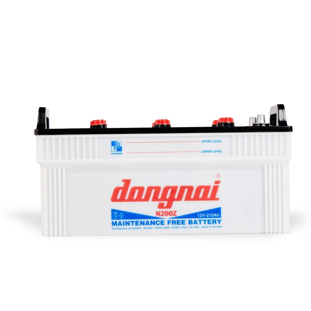 BÌNH ẮC QUY ĐỒNG NAI N200Z 12V 210AH