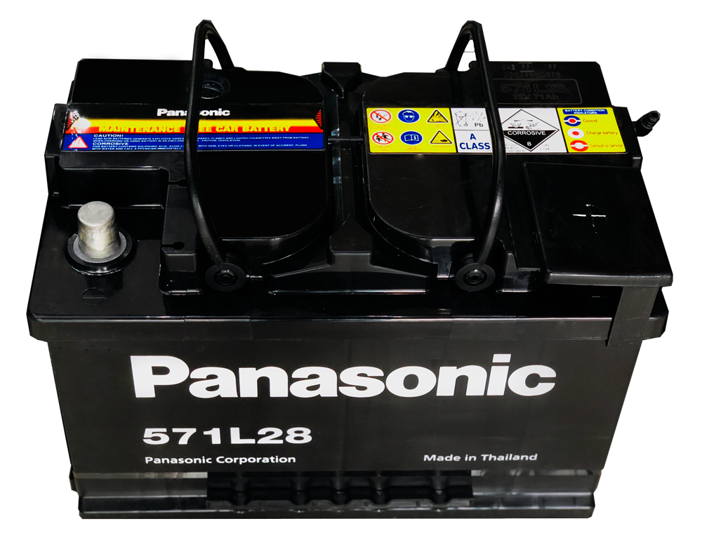 BÌNH ẮC QUY PANASONIC DIN 571L28 12V 71AH