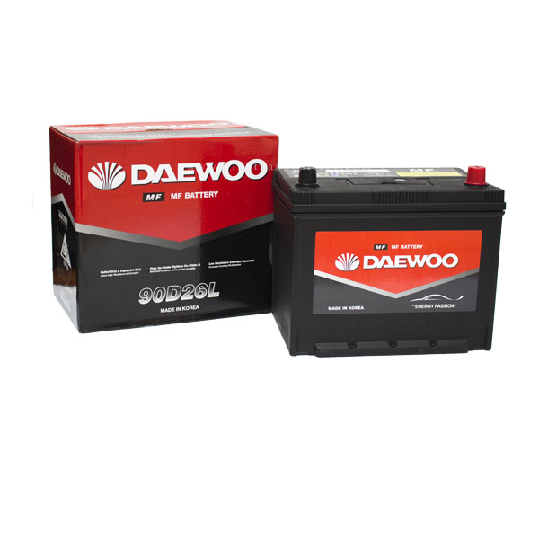 BÌNH ẮC QUY DAEWOO 90D26L