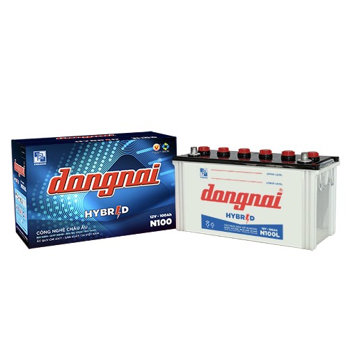 BÌNH ẮC QUY ĐỒNG NAI N100L 12V 100AH