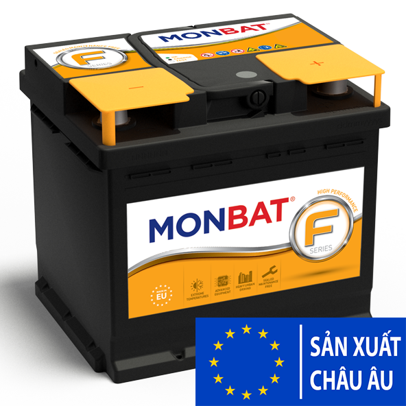 BÌNH ẮC QUY MONBAT FORMULA 55014 12V 50AH - NHẬP KHẨU CHÂU ÂU
