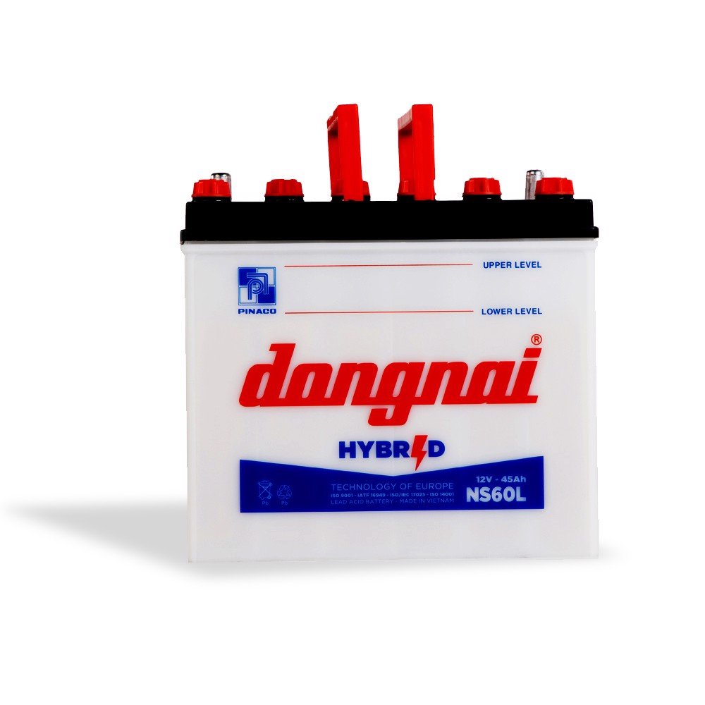 BÌNH ẮC QUY ĐỒNG NAI NS60L 12V 45AH