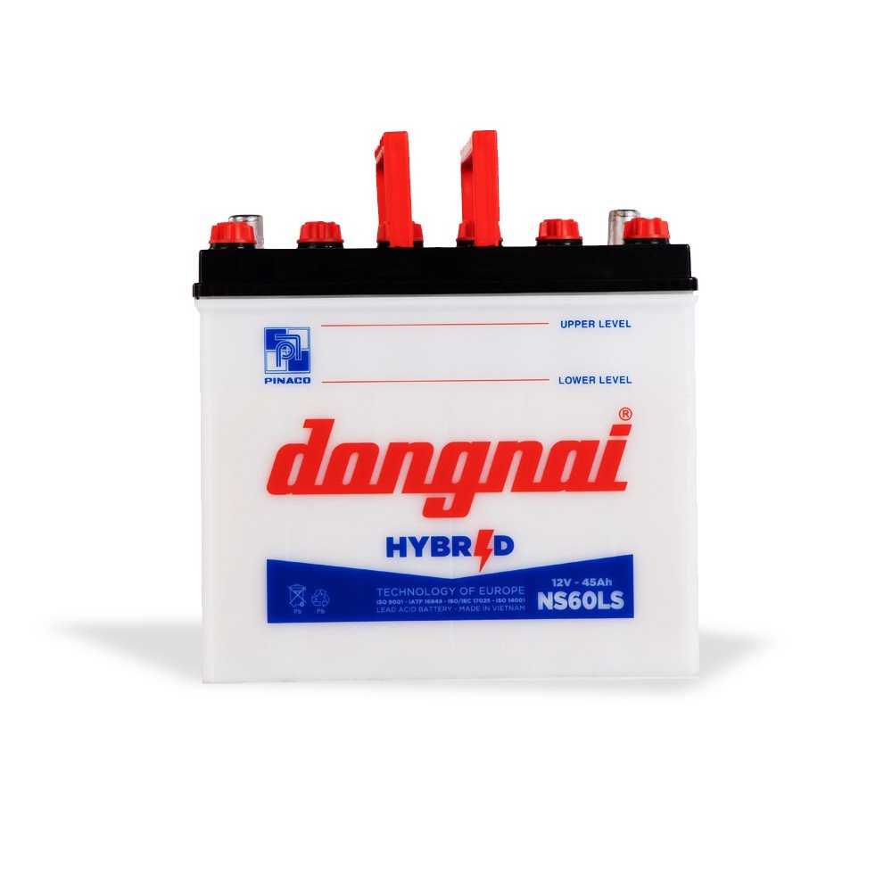 BÌNH ẮC QUY ĐỒNG NAI NS60LS 12V 45AH