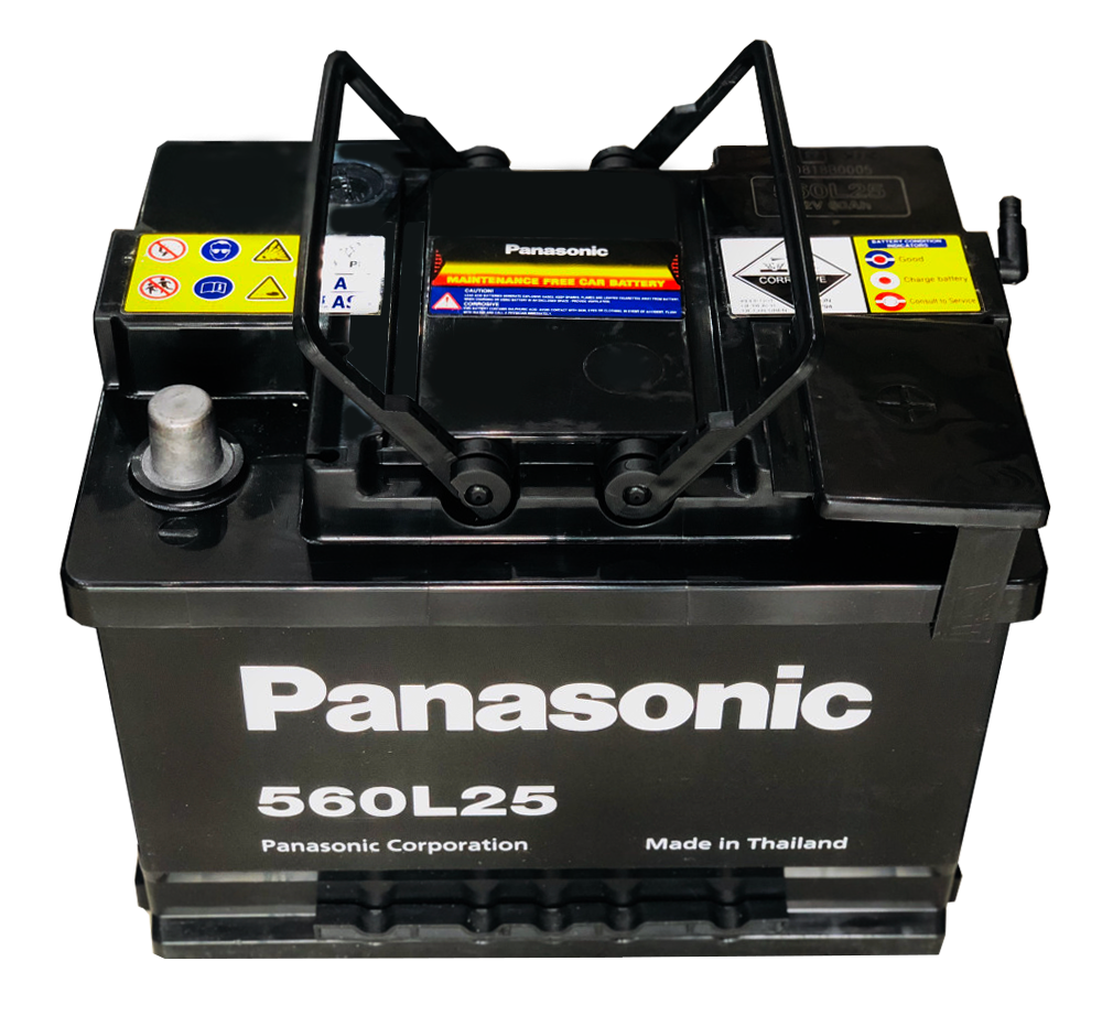 BÌNH ẮC QUY PANASONIC DIN 560L25 12V 60AH 