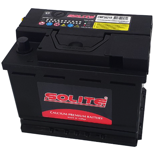 BÌNH ẮC QUY SOLITE DIN 56219 12V 55AH